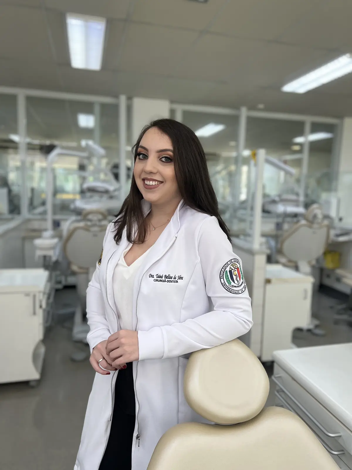 Consultório da Dra. Tainá na Mooca, sala de atendimento para sedação consciente